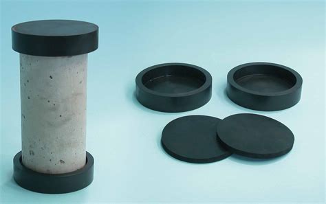 rubber cap for compressive strength test|Neoprene Pads for Concrete Cylinders .